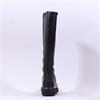 Wonders XFly Platform Long Boot - Black Leather